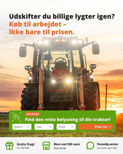 Køb én gang. Udskift sjældnere.