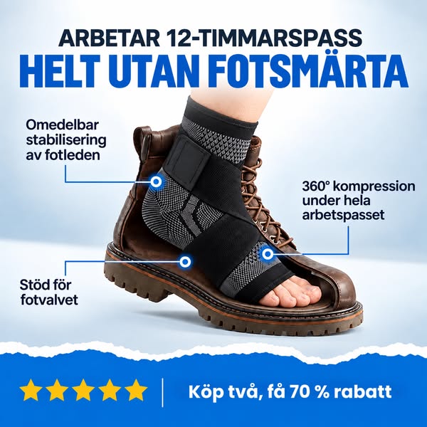 Har du ont i hälen eller lider du av plantarfasciit?