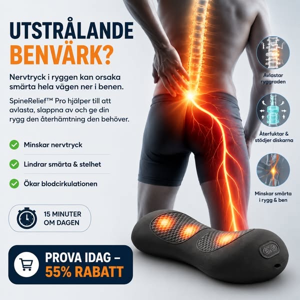 50% RABATT – Sov utan ryggsmärta igen