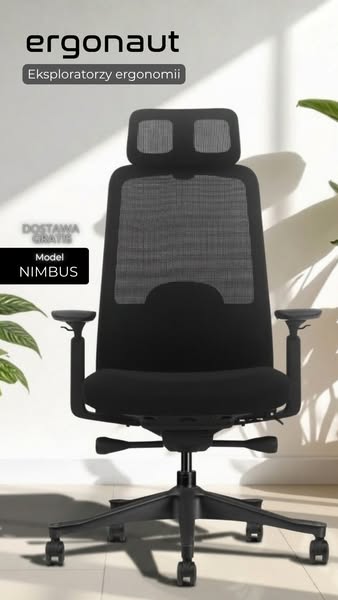 To nie jest fotel. To Twoje 8 godzin dziennie - ERGONAUT