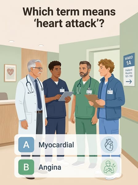 Learn about Heart Attack Medical Terms Quiz