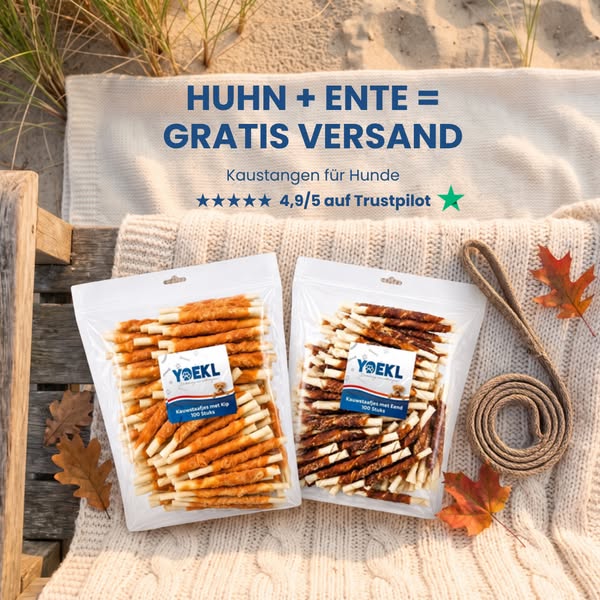 Huhn + Ente = gratis Versand