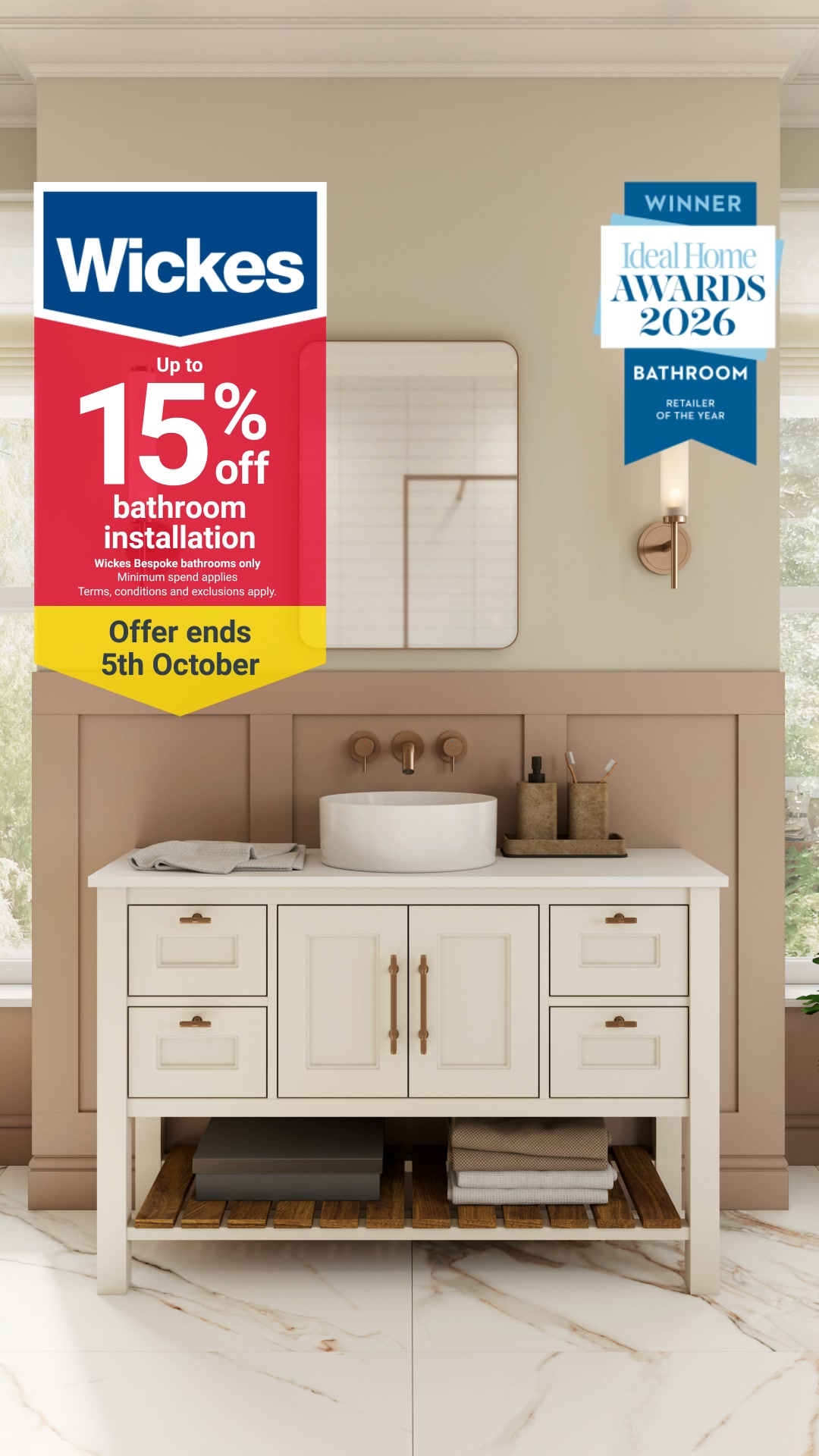 Discover Wickes Bathrooms