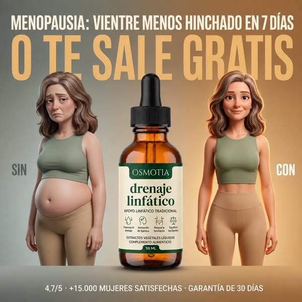 Hinchazón, pesadez… tu cuerpo merece algo mejor.