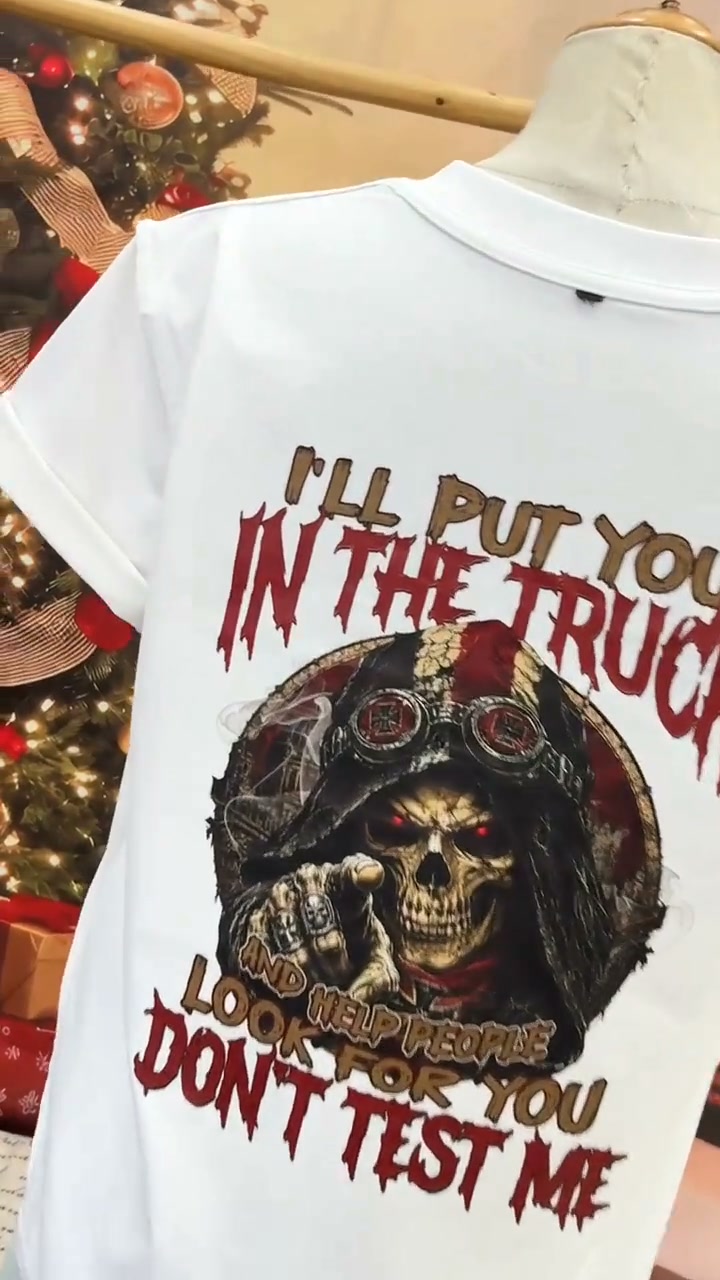 Gen X EST 1974 Skull Double Sided Statement Tee