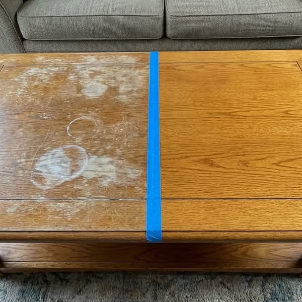 Try THIS for scratches on wood