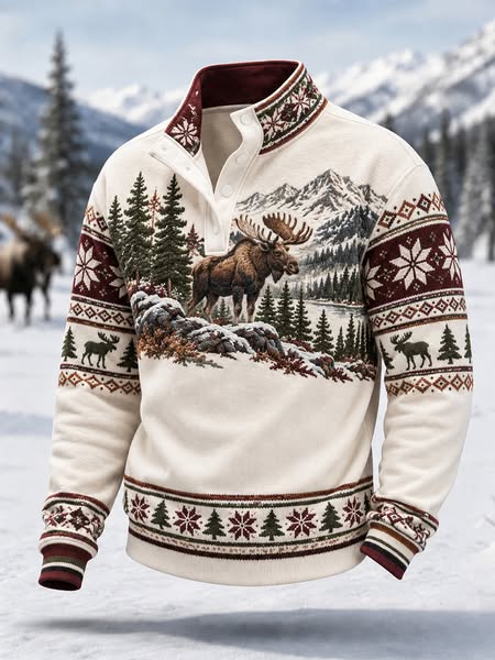 Winter Moose