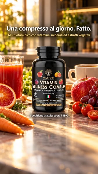 Multivitaminico · 1 compressa al giorno