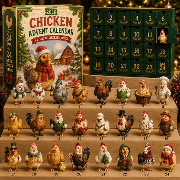 24 Little Chickens. 24 Big Christmas Moments.