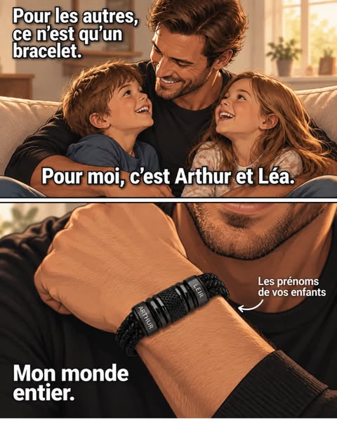 Le bracelet des papas