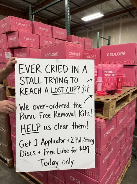 Never Cried on a Bathroom Floor Over a Stuck Cup Again