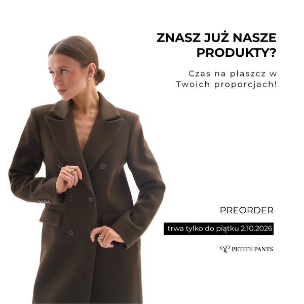 Płaszcze Petite - preoder