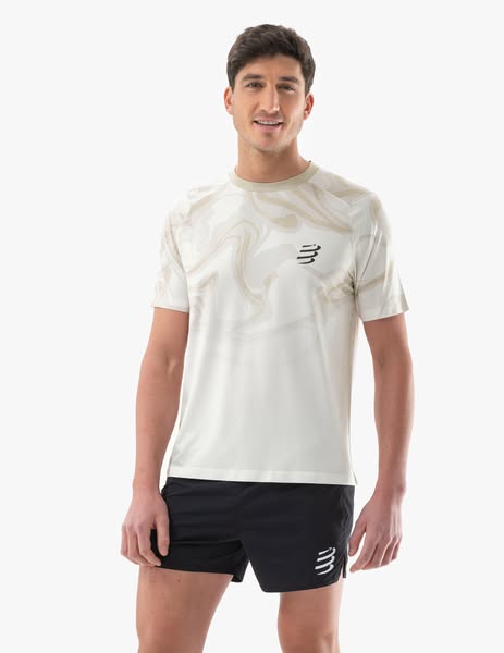 Performance Tshirt - Sugar/Camo Print - Compressport