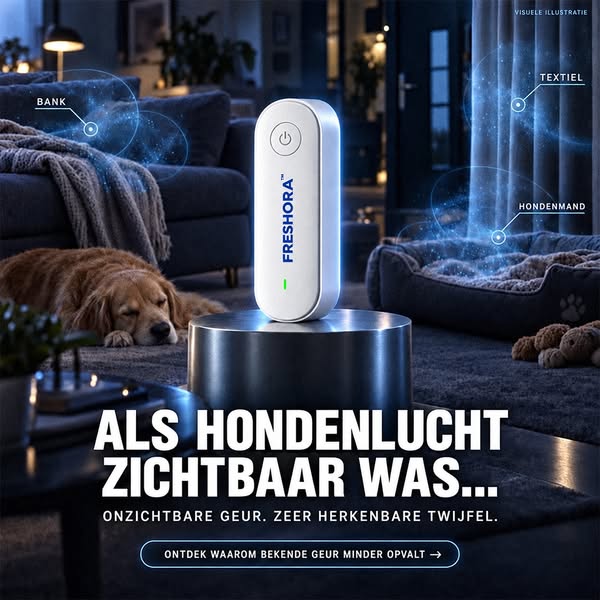 Hondenlucht is onzichtbaar. De twijfel niet.
