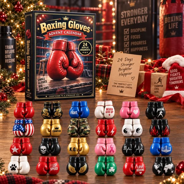 Boxing Gloves Advent Calendar 2026