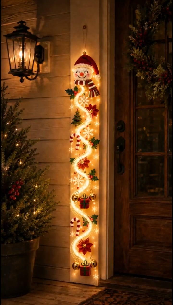 Wenn es dunkel wird, leuchtet deine Weihnachtsdeko erst richtig auf.