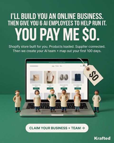 Get Your Free Store + 6 AI Employees