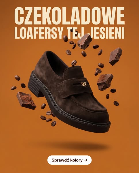 Loafersy Vittoria – czekoladowy mat