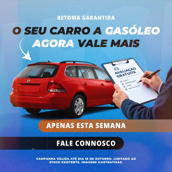 O Seu Carro a Gasóleo Vale Mais!