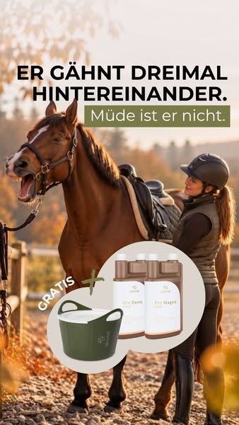 Gurten und Gähnen ein Warnzeichen?
