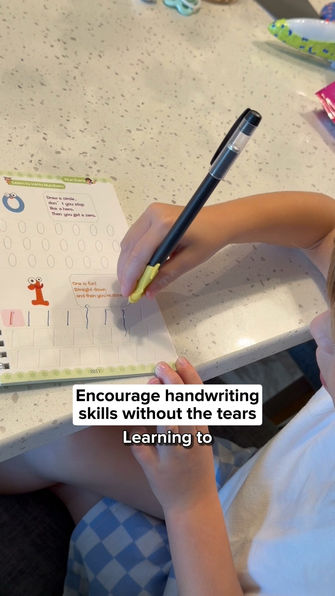 Letters Are Learned by the Hand