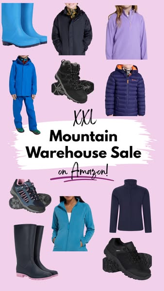 Up to 40% rebate on Mountain Warehouse products for kids, me n and women!