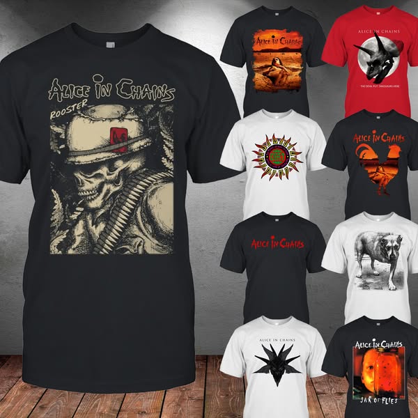 Alice In Chains | Custom prints store | T-shirts, mugs, face masks, posters