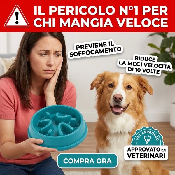 SALVALO dal soffocamento: 10x più lento!