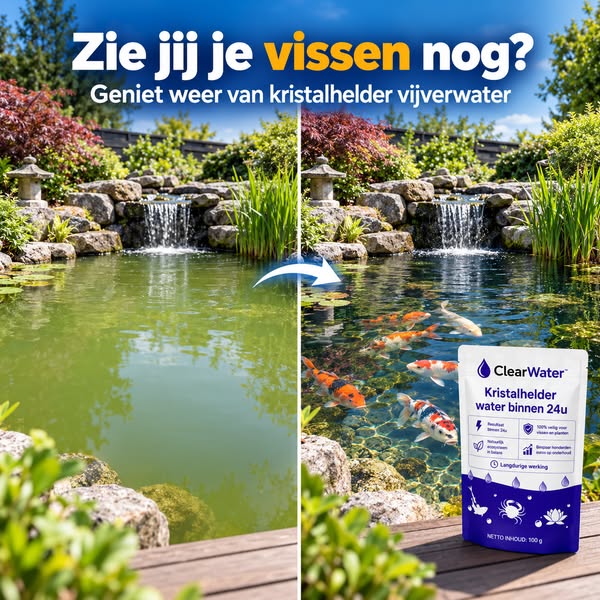 KRISTAL HELDER WATER IN 24UUR!