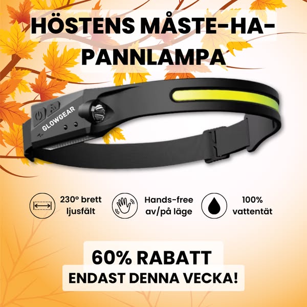 #1 rankad pannlampa 3 år i rad!