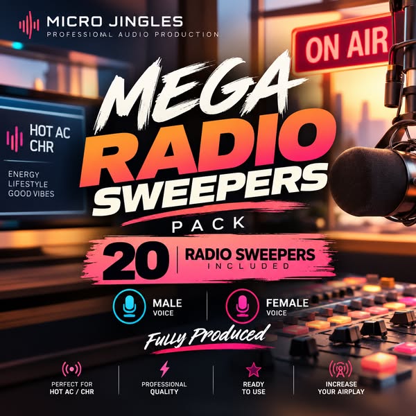MEGA Radio Sweepers pack