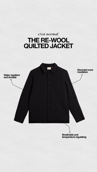 New In: The Quilted Overshirt