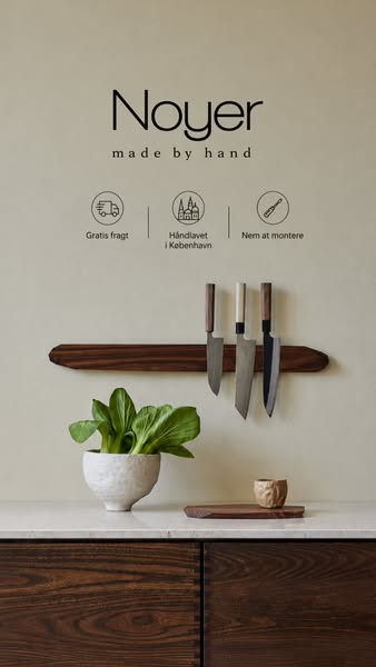 Knivmagnet 80 cm.