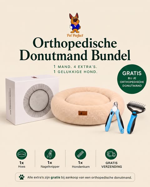 Gratis 4 extra's bij je mand