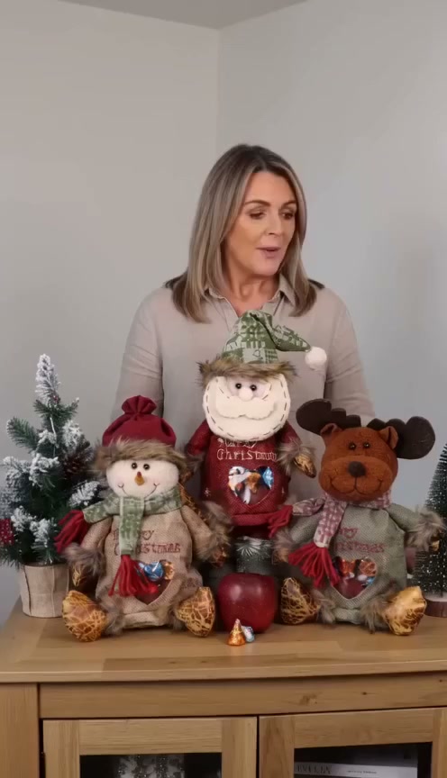 3D Plush Christmas Treat Jars (The sweetest festive addition to your home)