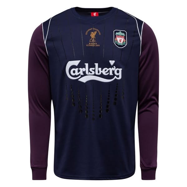 Liverpool Målmandstrøje Istanbul 2005 Lange Ærmer