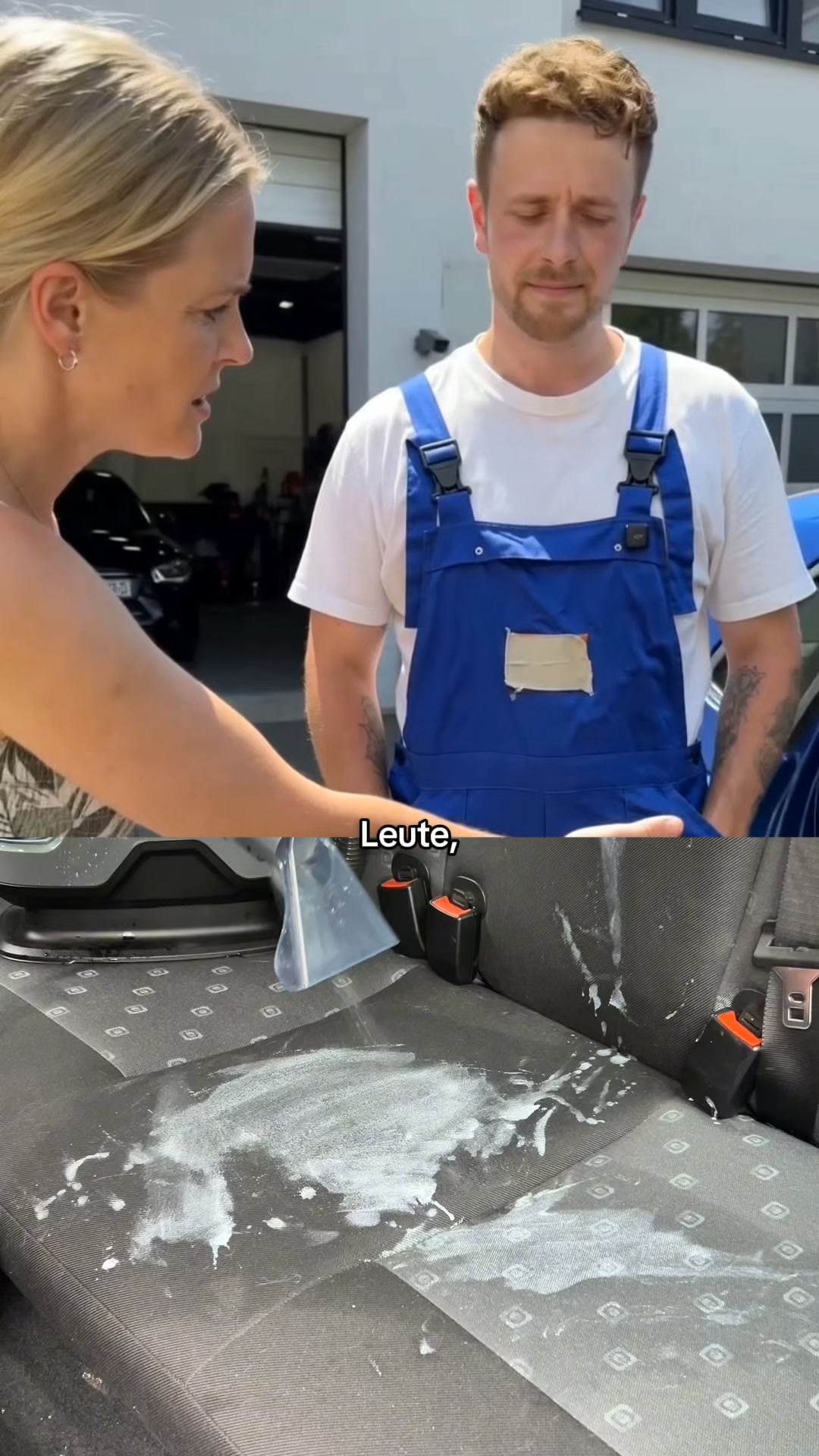 Von einer jungen Mutter gebracht
