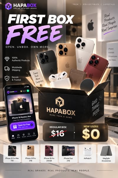 Open Your First Mystery Box FREE