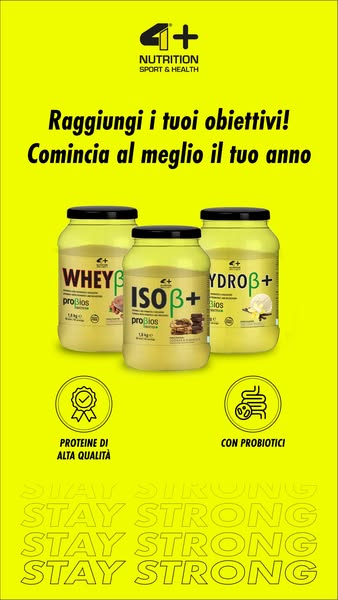Scegli proteine di alta qualità!