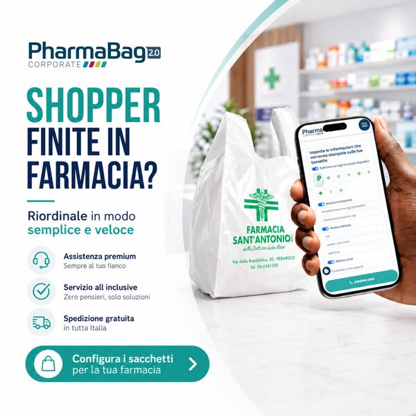 Stai finendo le shopper per la tua farmacia?