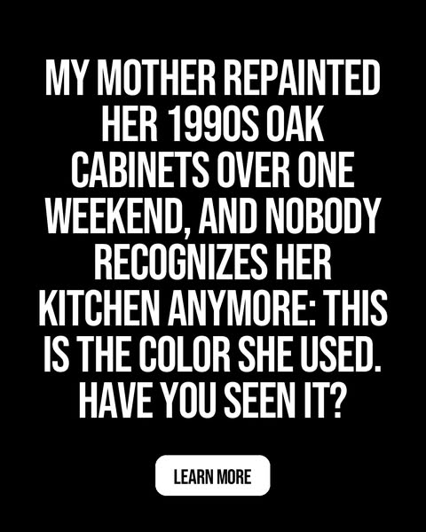 Kitchen Cabinet Transformation: The Color That Changed Everything