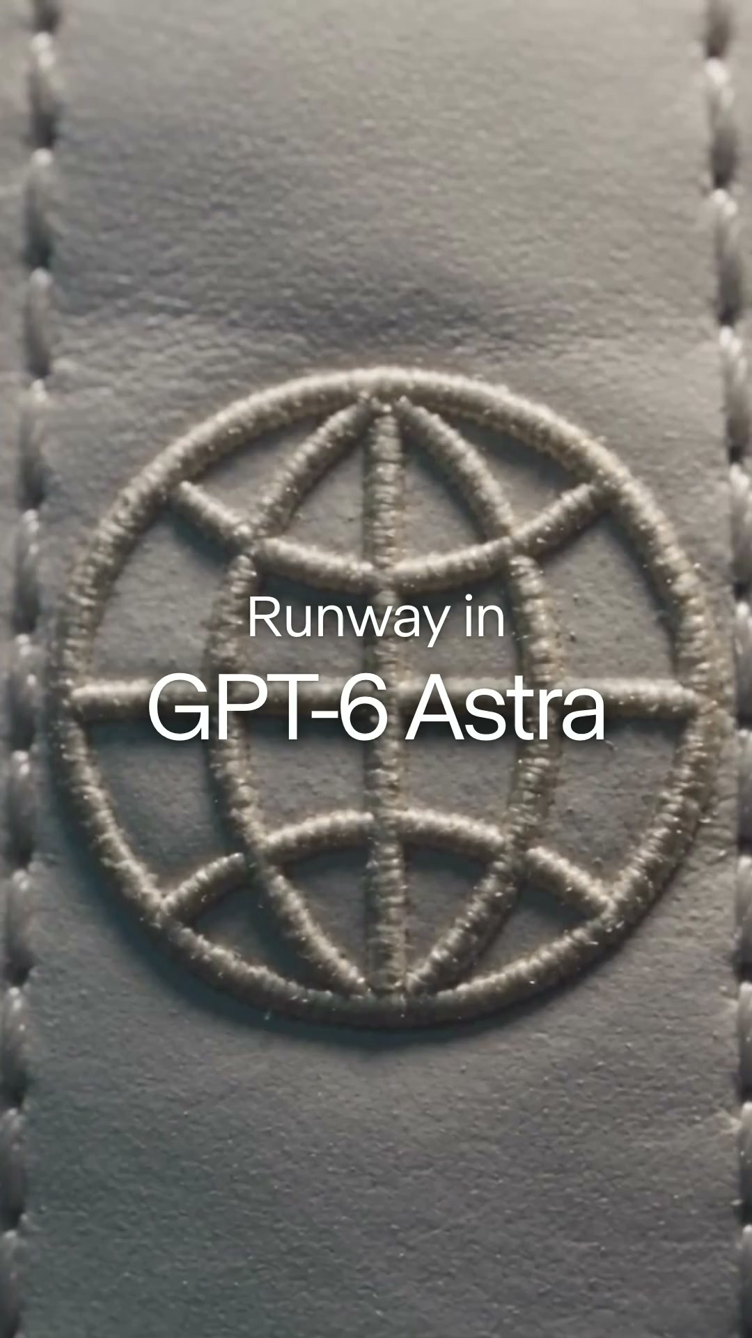 Anúncio de Runway