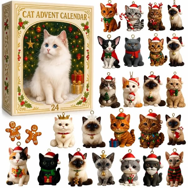 2026 Cat Lovers Advent Calendar – 24 Cute Cat Surprises