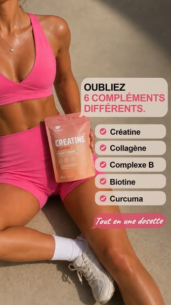 Une dose. Une solution complète pour la beauté et un mode de vie actif.