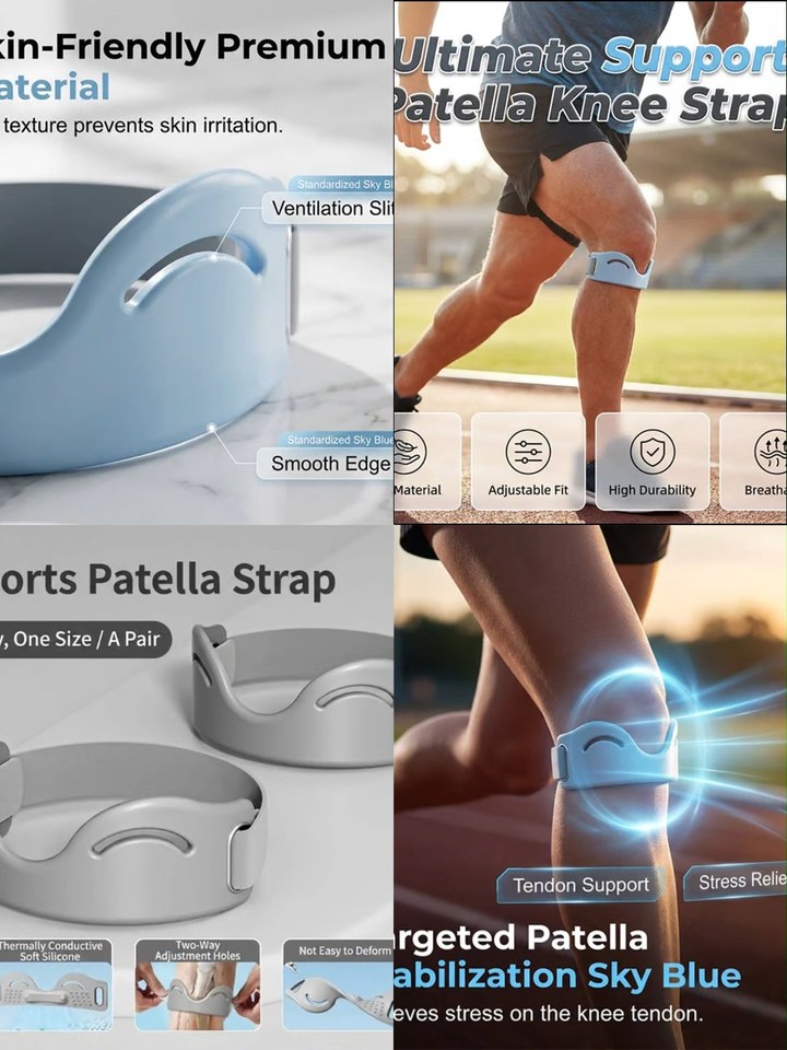 Breathable Shock-Absorbing Patella Brace