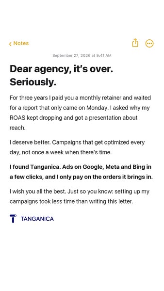 Ads without an agency