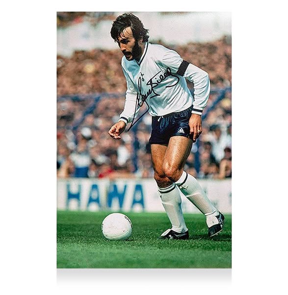 Ricky Villa Signed Tottenham Hotspur Photo
