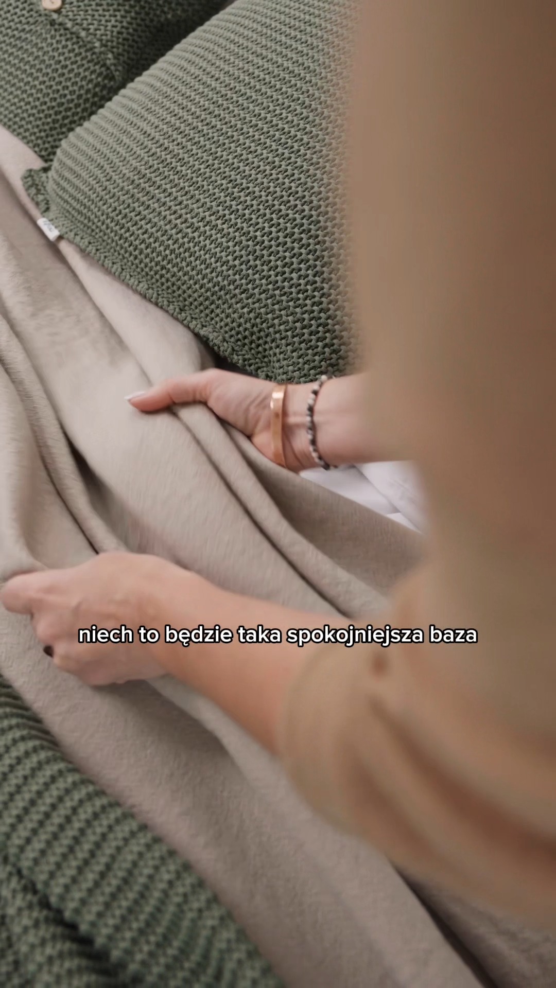Oliwkowe akcenty we wnętrzu