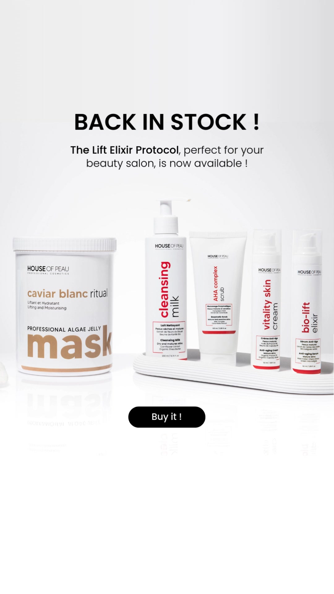 The Lift Elixir Protocol is back in stock !
