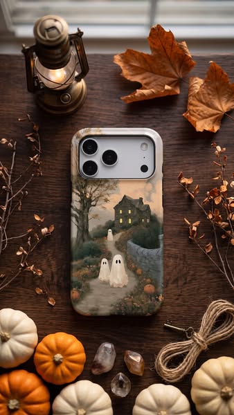 Your Phone’s Cozy Halloween Look